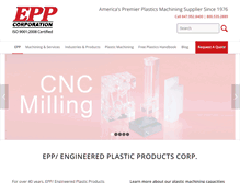 Tablet Screenshot of eppcorp.com